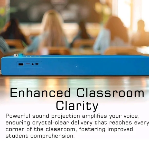 Maxell Wireless Soundbar & Voice Amplifier With 2.4Ghz Microphone